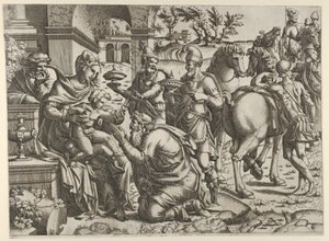 Adoración de los Magos, ca. 1545