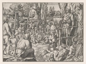 San Juan predicando en el desierto, 1535-55