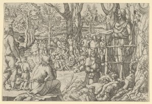 San Juan predicando en el desierto, 1535-55