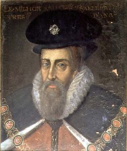 Retrato de Robert Cecil (c.1563-1612) 1er Conde de Salisbury y 1er Vizconde Cranborne