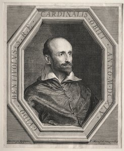 Cardenal Guido Bentivoglio, Nuncio Papal en la Corte de Luis XIII de Jean Morin