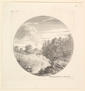 El campesino y su perro de Jean Morin