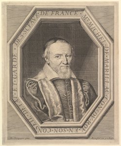 Michel de Marillac, consejero de estado y guardián de los sellos, siglo XVII de Jean Morin