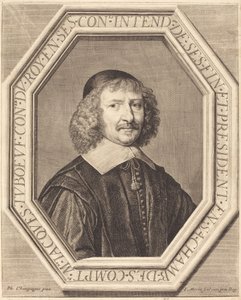 Jacques Tuboeuf de Jean Morin after Philippe de Champaigne