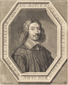 Michel le Tellier de Jean Morin after Philippe de Champaigne