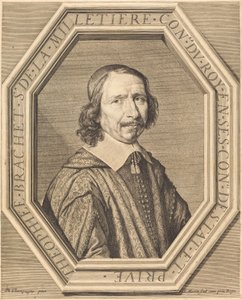 Théophile Brachet de la Milletière de Jean Morin after Philippe de Champaigne