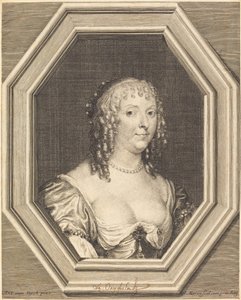 Anne Sophie Herbert, condesa de Carnarvon de Jean Morin after Sir Anthony van Dyck