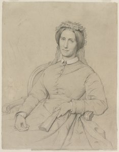 Madame Hippolyte Flandrin (Aimée Ancelot) de Jean Paul Flandrin