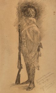 Un soldado de Jean Paul Laurens