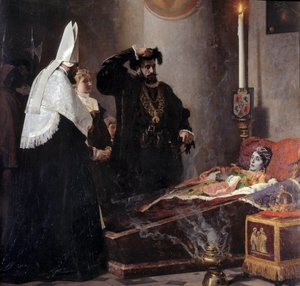 Francisco de Borja (San Francisco de Borja) de Jean Paul Laurens