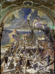 Fresco de Jean Paul Laurens