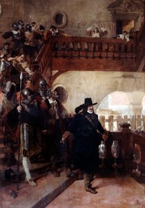 El arresto del consejero Broussel, 26 de agosto de 1648, principios del siglo XIX