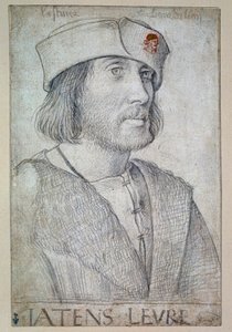 Retrato de Philippe de la Platiere (1465-1499), alguacil y capitán de Nantes apodado 
