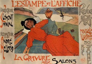 L’ESTAMPE ET L’AFFICHE / LA GRAVURE AUX SALONS de Jean Peske