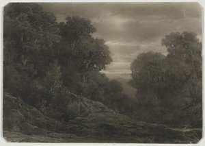 Paisaje con árboles de Jean Philippe George