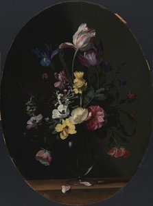 Un jarrón de flores