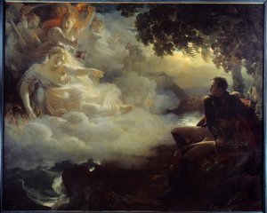 Alegoría del estado de Francia antes del regreso de Napoleón Bonaparte de la campaña de Egipto de Jean Pierre Franque