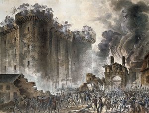 La Toma de la Bastilla el 14 de julio de 1789