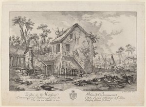 Corral de Jean Pierre Louis Laurent Hoüel after François Boucher