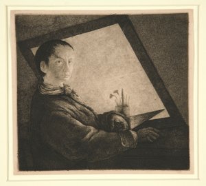 Auto retrato de Jean Pierre Norblin