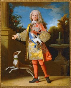 Fernando VI de España de niño ... (pintura sobre lienzo) de Jean Ranc