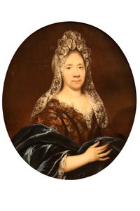 Retrato de una gran dama. de Jean Ranc
