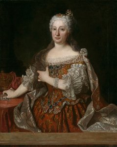 Retrato de la archiduquesa María Ana de Austria 1683-1754, Reina de Portugal, c. 1729