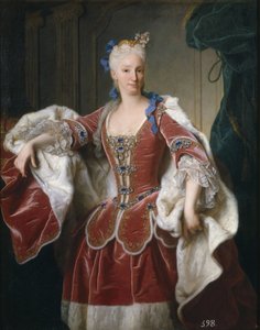 Retrato de Isabel de Farnesio, Reina consorte de España, 1723