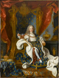 Retrato de Luis XV 1710-1774 rey de Francia, a la edad de 9 años, 1719