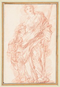 Alegoría de la justicia con espada y balanza de Jean Robert Ango