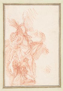 Figura con Hojas y Putto