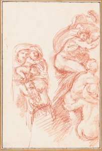 Figuras del techo de la Capilla Sixtina de Jean Robert Ango