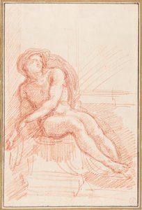 Ignudo del techo de la Capilla Sixtina de Jean Robert Ango