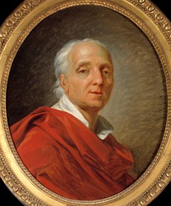 Retrato de Denis Diderot de Jean Simon Berthelemy