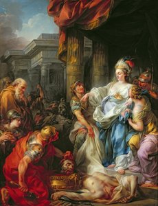 La decapitación de Ciro II (600-530 a.C.)