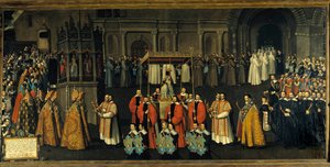 El deseo de la peste, procesión del 22 de abril de Jean Solvain