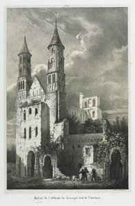 Ruinas de la abadía de Jumièges de Jean Truchot