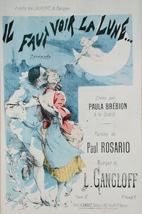 Portada de una partitura para 