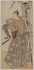 Actor Matsumoto Kōshirō IV de Jean Victor Bertin