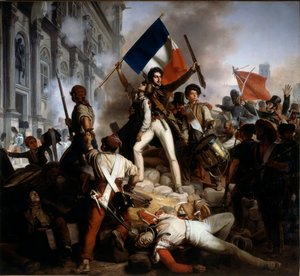Combate en el Hotel de Ville, 28 de julio de 1830