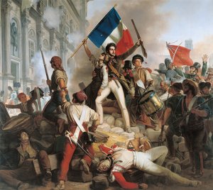 Luchas en el Hotel de Ville, 28 de julio de 1830, 1833