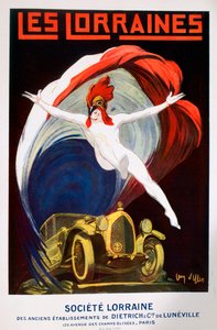 Les Lorraines, cartel para la Société Lorraine de Jean Villemot