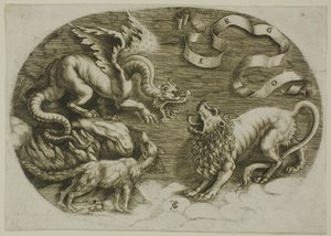 León, Dragón y Zorro de Jean de Gourmont