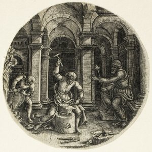 San Eligio y el Rey Dagoberto