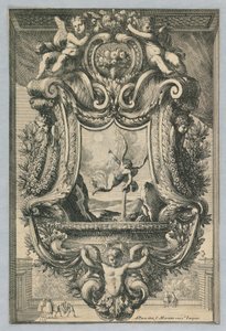 Diseño para caños de agua bendita, de "Inventions Pour Faire des Plaques" de Jean le Pautre