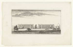 Vista de la Place Louis XV en París Vues de Paris (título de la serie) Vistas de París (título de la serie) de Jeanne Françoise Ozanne