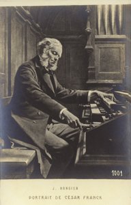 Cesar Franck, compositor, pianista, organista y profesor de música nacido en Bélgica que trabajó en París durante su vida adulta (1822-1890) de Jeanne Rongier