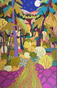 Bosque nocturno de ensueño de Jeff Ferst