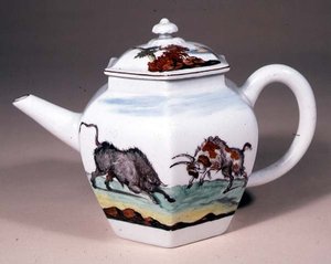 Tetera de Chelsea, c.1755