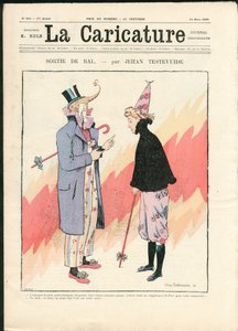 La Caricature (1880) de Jehan Testevuide